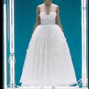 ❤️ Giambattista Valli x H&M Lace Bustier Corset Dress Bridal US Size 6